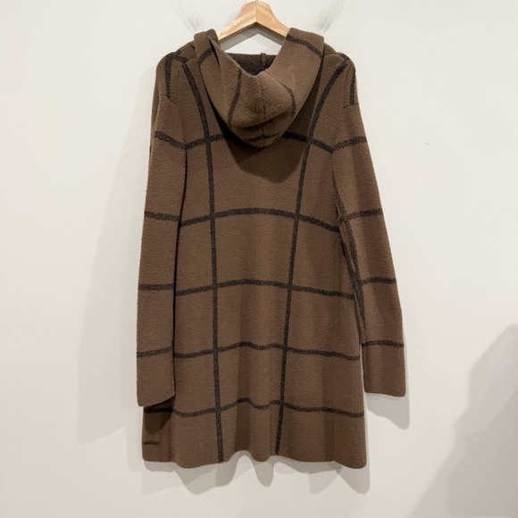 CARVE DESIGNS Durango Plush Cardigan Dark Brown Birdseye Pockets Size XS - Picture 5 of 8